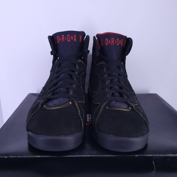 Nike Air Jordan 7 VII Retro Citrus CU9307-081 Black Orange Size 10.5 Pre Owned - Picture 5 of 16